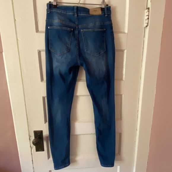 High Waisted Medium Wash Jeans - Picture 2 of 3